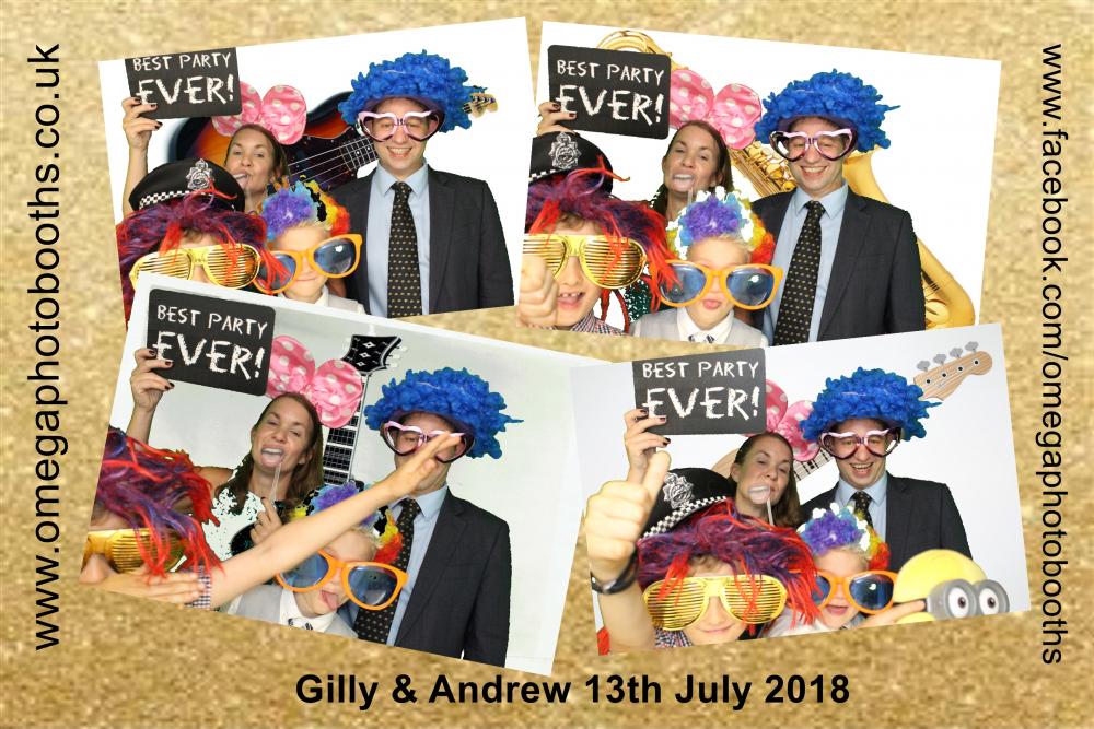Gilly & Andrew's Wedding | View more photos from the event at gallery.omegaphotobooths.co.uk/u/Omega-Photobooths/Gilly-Andrews-Wedding